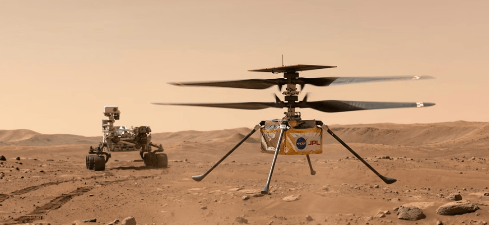 La NASA desarrolla nuevos helicópteros capaces de recorrer casi 19 kilómetros en&nbsp;Marte